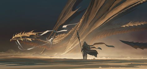 ArtStation - Desert Dragon Sand Dragon Concept Art, Sand Dragon, Desert Dragon, Dragon Riding, Dragon Wallpapers, Robot Dragon, Dragon Concept Art, Dragon Concept, Dragon Tales