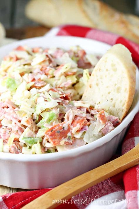 Italian Grinder Dip, Grinder Dip, Italian Sub Dip, Hoagie Dip Recipe, Italian Hoagie Dip, Sandwich Fixings, Appetizers Italian, Hoagie Dip, Italian Sub Sandwich