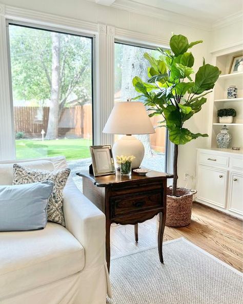 Coastal Living Room Gray Sofa, South Carolina Home Decor, The Southern Lane, Lunden And Olivia Home, Southern Apartment, Southern Lane, Southern Living Rooms, Organic Traditional, Family Room Inspiration