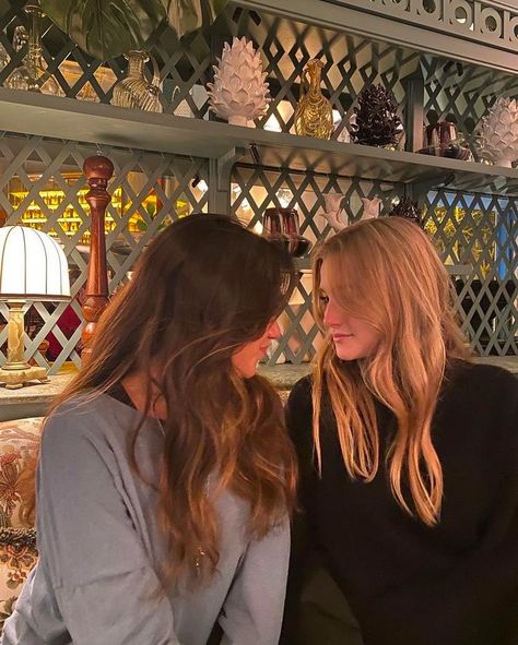 Blonde And Brunette Girlfriends, Blonde X Brunette Wlw, Amazon Birthday Gifts, Blonde And Brunette Best Friends, Blonde And Brunette, Girl With Brown Hair, Girlfriend Goals, Girl Couple, Brunette To Blonde