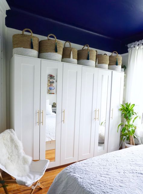 The Quick and Easy Ways To Make Your Rental Feel Like A Forever Home Ikea Brimnes Wardrobe, Brimnes Wardrobe, Ikea Wardrobe Hack, Ikea Brimnes, Ikea Wardrobe, Ikea Bedroom, Diy Wardrobe, Diy Casa, Wardrobe Handles