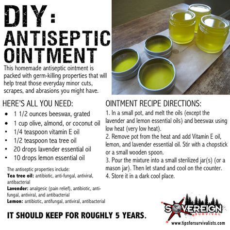 Diy Triple Antibiotic Ointment, Home Made Antibiotics, Autogenic Training, Natural Medicines, Diy Medicine, Herbal Remedies Recipes, Medical Herbs, Herbal Tinctures, Herbal Recipes