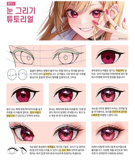 Bangs Blonde Hair, Sono Bisque Doll, Eye Drawing Tutorials, Body Drawing Tutorial, Manga Drawing Tutorials, Digital Art Beginner, Beautiful Illustration, Anime Eye Drawing, Poses References