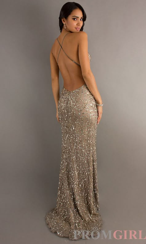 backless sequin dress by Scala Old Hollywood Prom Dresses, Matric Dance Dresses, Backless Sequin Dress, Grad Dresses Long, Backless Evening Gowns, Banquet Dress, Dresses Sequin, Bridesmaid Dressing Gowns, Sequin Formal Dress