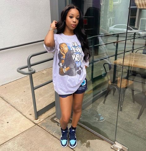 Blue Chill 1s Outfit, 1s Outfit, Outfits With Jordan 1s Fashion Styles, Jordan 1 Outfit, Blue Chill, Cute Date Outfits, Classy Outfits For Women, Lit Outfits, Dope Fits