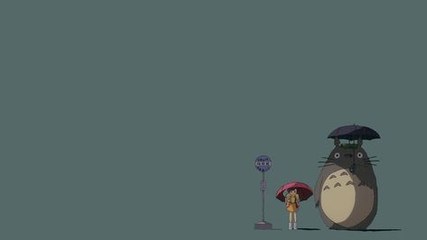 Totoro Aesthetic, Wallpapers Laptop, 컴퓨터 배경화면, Wallpaper Notebook, 디즈니 캐릭터, Computer Wallpaper Desktop Wallpapers, Cute Laptop Wallpaper, Neighbor Totoro, Desktop Wallpaper Art