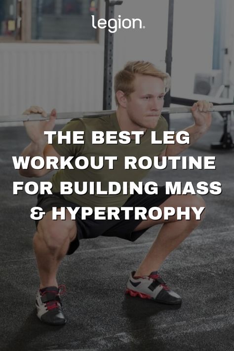 If you want strong, powerful legs, follow this workout routine. Featuring compound leg exercises for a full leg workout that builds mass and hypertrophy. https://bit.ly/2TKmn1S Leg Hypertrophy Workout, Power Building Workouts, Hypertrophy Leg Workout, Grow Your Legs Workout, At Home Leg Workout For Men, Full Leg Workout Gym, Legs Exercise Gym, Leg Building Workout, Beginner Leg Workout Gym