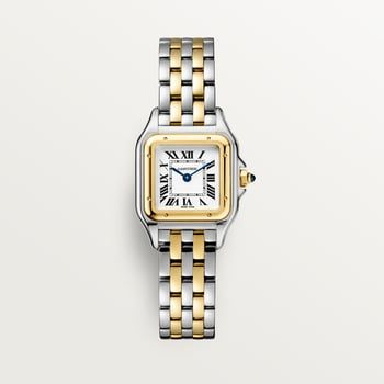 Cartier Watches Women, Cartier Gold, Cartier Panthere, Gold Watches Women, Cartier Watch, Vintage Vogue, Two Tone Watch, Women's Watch, Watch Collection