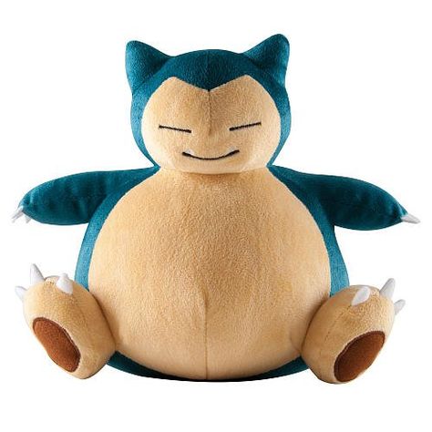 Pin for Later: 27 Pokémon Toys For Your Kids That Won't Drain Your Family Data Plan Snorlax Plush Snorlax Plush ($23) Snorlax Bean Bag, Pokémon Snorlax, Snorlax Plush, Pokémon Plush, Pokemon Stuffed Animals, Paw Pad, Pokemon Snorlax, Pokemon Pocket, Pointed Ears