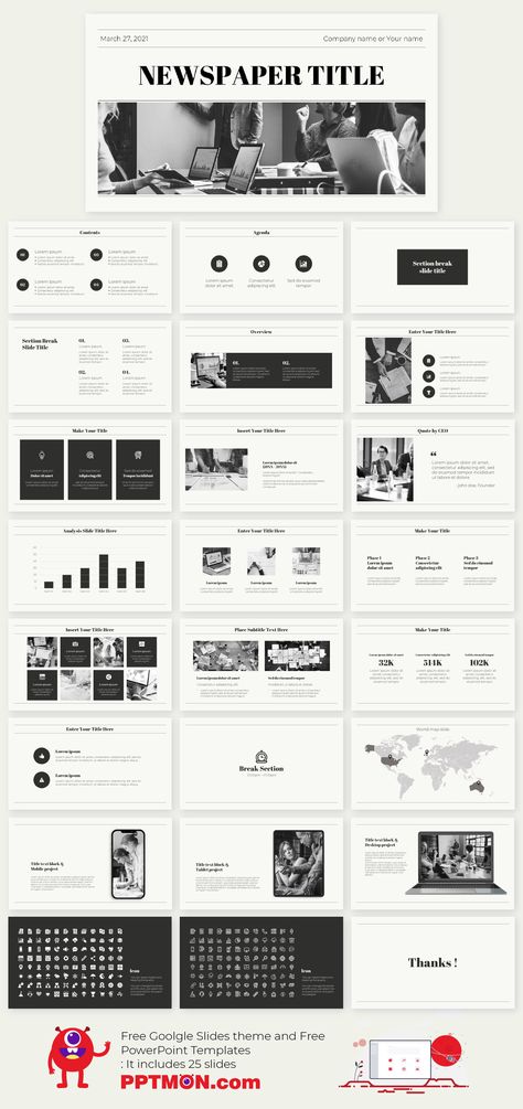 Newspaper Free PowerPoint Template and Google Slides Theme – presentation by PPTMON
Features: 25+ Business Minimal Simple Multi-purpose Presentation For PowerPoint templates and Google slides themes

#Newspaper, #PPTtemplate #PPT #PowerPoint #presentation #FREEPPTTEMPLATE, #PPTDESIGN, #POWERPOINTDESIGN, #PPTTEMPLATEDOWNLOAD, #POWERPOINTTEMPLATE, #GOOGLESLIDES, #GOOGLESLIDESTHEME, #GOOGLEPRESENTATION, #FREEPOWERPOINTBACKGROUND, #PRESENTATIONDESIGN, #FREEPOWERPOINTTEMPLATES Google Slides Business, Newspaper Slide Template, Simple Presentation Template, Minimal Ppt Template, Google Powerpoint Template, Simple Google Slides Template, Presentation Minimal Design, Google Slides Themes Free, Newspaper Ppt Template