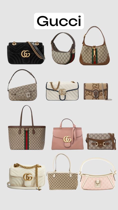 #gucci #beauty #outfitinspo #preppyaesthetic #fyp Gucci Aesthetic Bag, Gucci Bag Aesthetic, Gucci Beauty, Gucci Collection, Luxury Bags Collection, Gucci Purse, Fancy Bags, Ideas Photography, Preppy Aesthetic