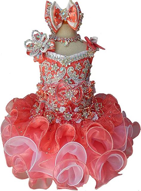 Amazon.com: Jenniferwu baby-girls Party: Clothing, Shoes & Jewelry Baby Pageant Dresses, Kid Birthday Outfits, Glitz Pageant, Princess Halloween, Flower Girl Gown, Princess Halloween Costume, Formal Occasion Dress, Girls Special Occasion Dresses