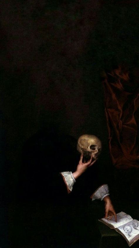 Candlelight Vigil, Historic Art, Rennaissance Art, Dark Romantic, Baroque Art, 다크 판타지, Dark Art Illustrations, Dark Academia Aesthetic, A Skull