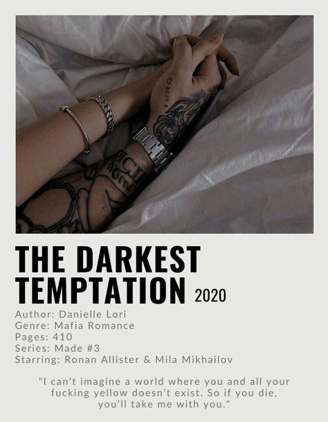 Ronan And Mila Aesthetic, Ronan And Mila The Darkest Temptation, Mafia Romance Movies, Dark Romance Book Covers, Dark Romance Books Aesthetic, Dark Mafia Romance Books, Dark Romance Movies, Ronan Mila, Mafia Romance Aesthetic