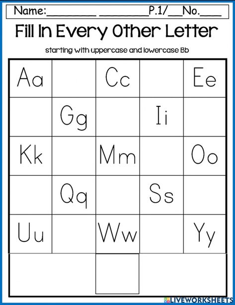 Write The Letters Worksheet, English Missing Letters Worksheet, Worksheet On Letters For Kindergarten, Before And After Alphabets Worksheet, Write Missing Alphabet Worksheet, Fill In Missing Letters Worksheets, Writing Letters Worksheet, Alphabet Missing Letters, Missing Abc Worksheet