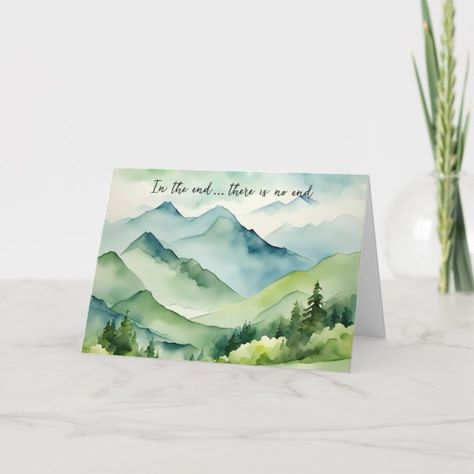 Watercolor Mountains Sympathy Card Watercolor Mountains, Shop Watercolor, Sympathy Card, Sympathy Cards, Created By, Stars, Quick Saves