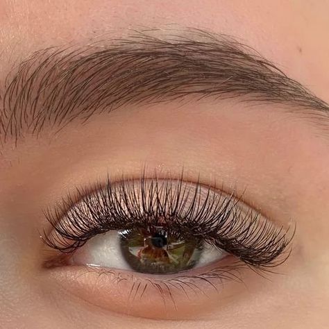 Single Lash Extensions, Eyebrow Styles, Girl Energy, Lash Extensions Styles, Eye Makeup Designs, Wispy Lashes, Makeup Designs, Round Face, Lash Extensions