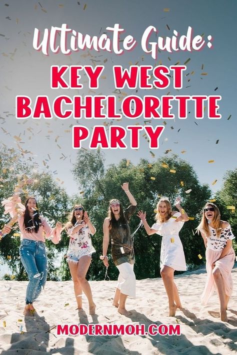 Planning a Key West bachelorette party? Bring it because we’ve got some great Key West bachelorette party ideas! Discover why Key West is an A+ destination for bachelorette parties, how to get there, where to stay, and what to do. Make it a memorable bachelorette party in Key West with our ultimate guide! | Maid of Honor Duties Bachelorette Party Key West, Bachelorette Party Instagram, Key West Bachelorette Party, Bachelorette Party Trip Ideas, Key West Bachelorette, Bachelorette Party Places, Maid Of Honor Responsibilities, Destination Bachelorette Party, Maid Of Honor Duties