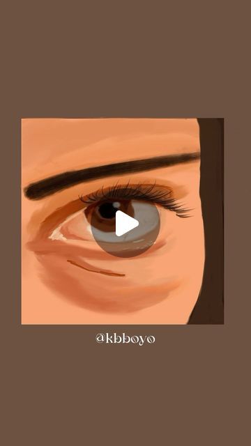 ☀️ KABBO 🌙 on Instagram: "Your brown eye 👁️🤎 . . . Art wip time lapse video 🖌️ . . . . . . . . . . #kabboyo #reels #aesthetic #aestheticreel #explorepage #explore #reelsinstagram #reelitfeelit #trending #artvideo #aestheticvideos #pinterest #art #artist #artreels #digitalart #wipart #wip #eye #browneyes #aestheticart" Aesthetic Paintings, Pinterest Art, Brown Eye, Time Lapse Video, Aesthetic Painting, Eye Art, Time Lapse, Aesthetic Videos, Brown Eyes