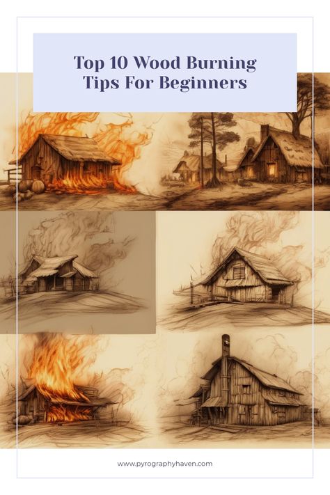 Discover the art of pyrography and ignite your creative spark! Learn essential wood burning techniques that will transform ordinary wood into extraordinary masterpieces. Pyrography Techniques, Pyrography Tutorial, Beginner Wood Burning, Wood Burning Tips, Pyrography Designs, Wood Burning Pen, Wood Burning Techniques, Wood Burning Tool, Woodburning Projects