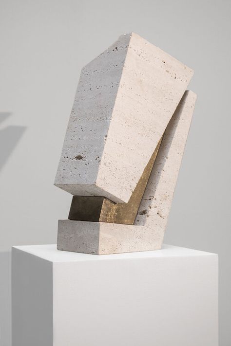 Sculptures — Unno Gallery Cubist Sculpture, Digital Gallery, Concrete Sculpture, Scrap Material, Concrete Art, Lava Stone, Abstract Sculpture, Latin American, Simple Elegance