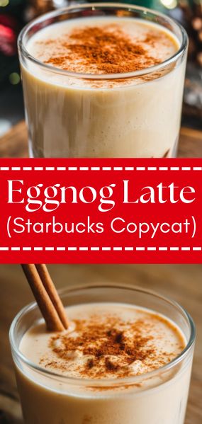 Made with just a few simple ingredients. Make this Starbucks Copycat holiday favorite at home in a couple of easy steps. It's holiday magic in a cup!

Eggnog Latte Recipe
Eggnog Coffee
Holiday Starbucks
Spiced Eggnog
Eggnog Latte
Vegan Eggnog
Nespresso Recipes
Copycat Starbucks Recipes Eggnog Iced Coffee, Eggnog Cold Foam, Starbucks Eggnog Latte Recipe, Eggnog Chai Latte, Egg Nog Latte Recipe, Latte Recipes At Home, Eggnog Frappuccino, Nespresso Vertuo Recipes, Egg Nog Latte