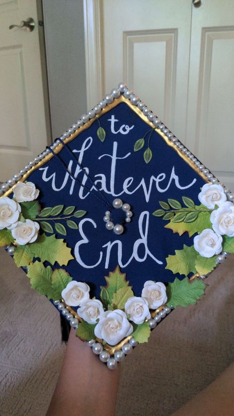 Throne of glass/to whatever end grad cap Throne Of Glass Graduation Cap, Bookish Graduation Cap, Graduation Board, Graduation Boards, To Whatever End, Nurse Graduation Cap, Graduation Cap Decoration Diy, High School Graduation Cap, Grad Hat