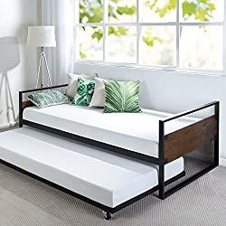 Pop Up Trundle Bed, Cama Industrial, Metal Daybed With Trundle, Bed Up, Pop Up Trundle, Bed Frame Sets, Trundle Bed Frame, Trundle Mattress, Twin Daybed