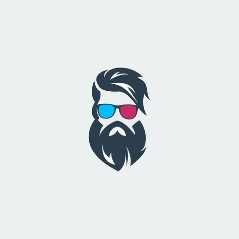 Beard . Design by @prio_hans . Hire us if you need logo design . logotixx@gmail.com . #logo #design #graphic #graphicdesigner #designer #creative #art #brand #branding #forsale #beard #photooftheday #instapic #instagood #instagram #dribbble #behance #adobe #photoshop #professional #illustration #symbol #mascot #logotix Kgf Yash Wallpaper Full Hd, Yash Wallpaper Full Hd, Yash Wallpaper, Barba Hipster, Kgf Yash, Beard Logo Design, Beard Cartoon, Gradient Logo Design, Beard Wallpaper