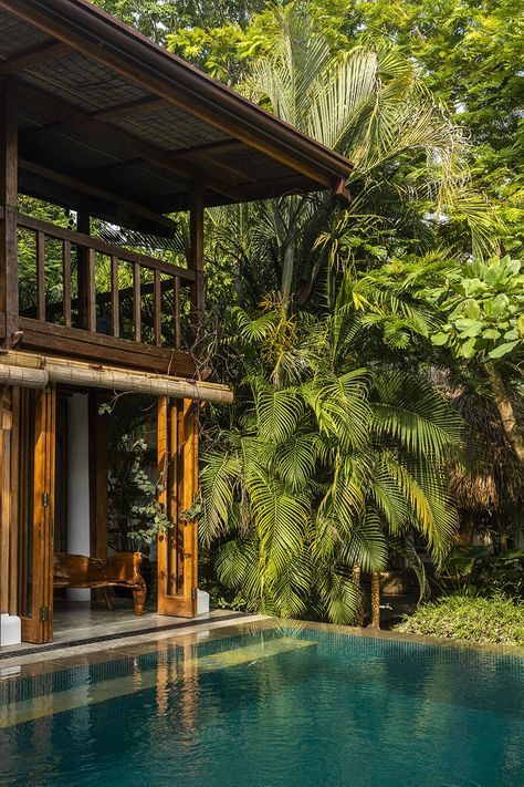 Costa Rica Beach House, Tropical House Design, Jungle House, Bali House, Tropical Architecture, Casa Country, Rest House, Tropical House, Dream Beach