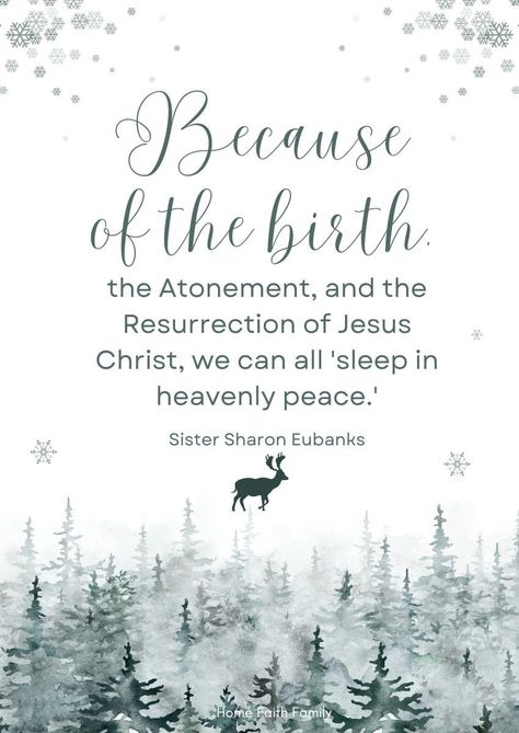 38 Free Printable LDS Christmas Quotes For 2023 - Home Faith Family Christmas Night Quotes, Lds Nativity Script, Christmas Hymns Quotes, Christmas Faith Quotes, Christmas Quotes Lds, Christmas Eve Quotes Jesus, Christian Christmas Quotes Inspirational, Kersfees Boodskap, Lds Christmas Lesson