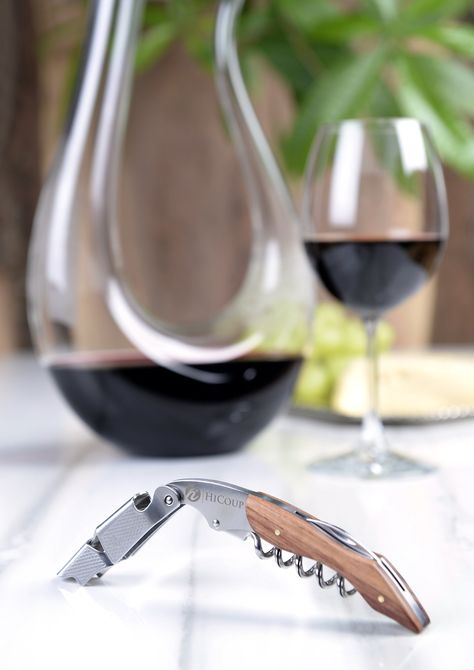 Wine Key, Wine Corkscrew, Corkscrews, Wine Opener, Kitchen Utensils Gadgets, Wine Bottles, Wine Decanter, Wood Handle, Kitchen Utensils