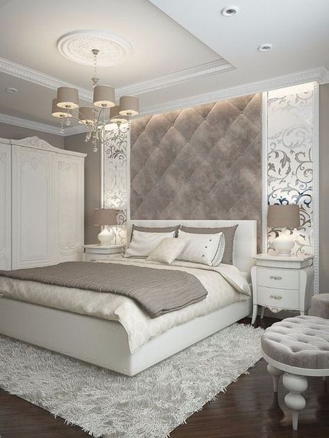 Design Ložnic, Modern Luxury Bedroom, Luxury Bedroom Design, Luxury Bedroom Master, Bedroom Bed Design, Trendy Bedroom, Elegant Bedroom, Bedroom Furniture Design, Simple Bedroom