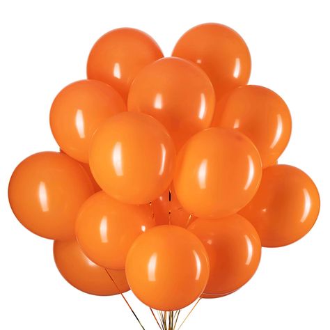 PRICES MAY VARY. BIRTHDAY BALLOONS: Party balloons are enough to make a ballon arch,balloon column,or multiple balloon bouquets and table centerpieces and any parties events.if you want have a perfect wedding or birthday parties,choose our latex ballons. FESTIVAL BALLOON:You can use HIGH GRADE helium to inflate our Orange Balloons to the FULL 12 inches,and it will float more than 12 hours. You could also use pump to blow it up with air to hang them with ribbons. PARTY BALLOONS: Use our Orange Ba Decorations Graduation Party, Gender Reveal Party Supplies, Black Confetti, Orange Balloons, Fun Party Themes, Gender Reveal Balloons, Balloons Party, Balloon Arrangements, Ghost Decoration