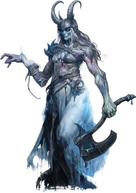 Preview 3 Fearsome Frost Giants From Bigby Presents: Glory of the Giants! - Posts - D&D Beyond Frost Giants Norse Mythology, Frost Giant Dnd, Frost Giant Art, Giant Character Art, Frost Giant Female, Giants Fantasy Art, Giants Dnd, Giant Character Design, Viking Dnd