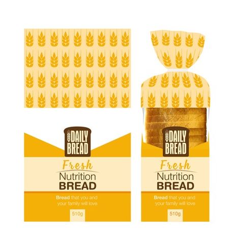 Bread Label Design Packaging Ideas, Bread Packaging Design Ideas, Bread Label Design, Bread Packaging Design, Party Mix Snacks, Bakery Packaging Design, Custom Product Packaging, Bread Packaging, Baking Packaging