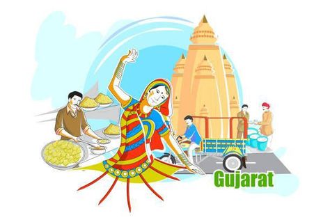 Gujarat Culture, Drawing Meaning, Illustration Of People, Dance Forms, Heritage Art, India Poster, Fairs And Festivals, Multiple Choice Questions, Drawing Tutorials For Kids