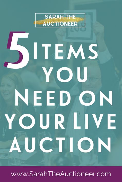 The 5 Items You Need on Your Live Auction — Sarah Knox Auctioneer for Fundraising Benefit & Charity Events Gala Swag Bag Ideas, Best Auction Items, Class Auction Items For Fundraiser, Live Auction Ideas, Hosting A Benefit Fundraiser, Live Auction Items For Fundraiser, Auction Donations Request, Companies That Donate To Silent Auctions, Nonprofit Fundraising Events