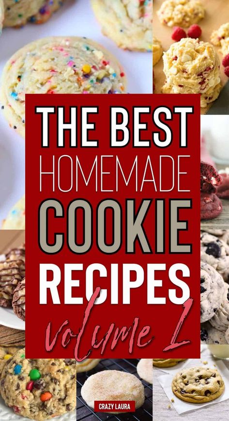 Looking for a new delicious homemade cookie recipe?! Look no further... These 17 amazing recipe ideas will give you the inspiration you need! ? Recipes To Sell, Homemade Cookie Recipes, Homemade Cookie Recipe, Recipes For Cookies, Delicious Cookies Homemade, Fall Cookie Recipes, Cinnamon Roll Recipe Homemade, Homemade Cookie, Cinnamon Roll Cookies