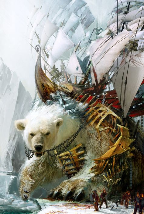 Guild Wars art by Daniel Dociu / Romania - United States http://www.tinfoilgames.com/ Pixiv Fantasia, Guild Wars 2, Heroic Fantasy, Guild Wars, Creature Concept Art, Bear Art, Digital Art Illustration, Fantasy Warrior, Arte Fantasy