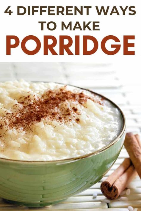 Dive into a world of flavour with our delicious porridge recipes, featuring a variety of toppings and mix-ins to suit your taste buds. Give them a try and start your morning off right with a bowl of warm and wholesome porridge! #BreakfastIdeas #Porridge  #MorningFuel Sweet Rice Porridge Recipe, Wheat Berry Porridge, Creamy Porridge Recipe, Oat Flour Porridge, Air Fryer Porridge, Sweet Rice Porridge, Porage Bowl Recipe, Breakfast Porridge Recipes, Porridge Flavours