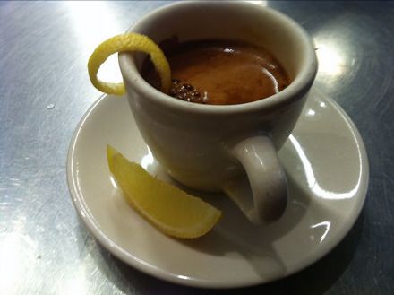 Espresso Romano Espresso Romano, Tosca Musk, A Few Minutes Later, Small Twist, Lemon Rind, Coffee Addict, Happy Day, Morning Coffee, Espresso