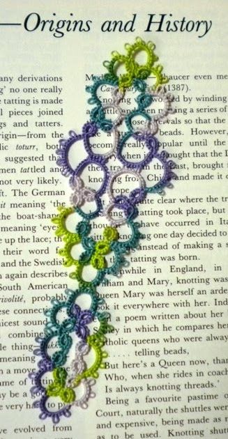 Tatting Bookmark, Tatted Bookmark, Tatting Ideas, Tatting Patterns Free, Needle Tatting Patterns, Bookmark Pattern, Shuttle Tatting Patterns, Crochet Bookmark, Tatting Tutorial