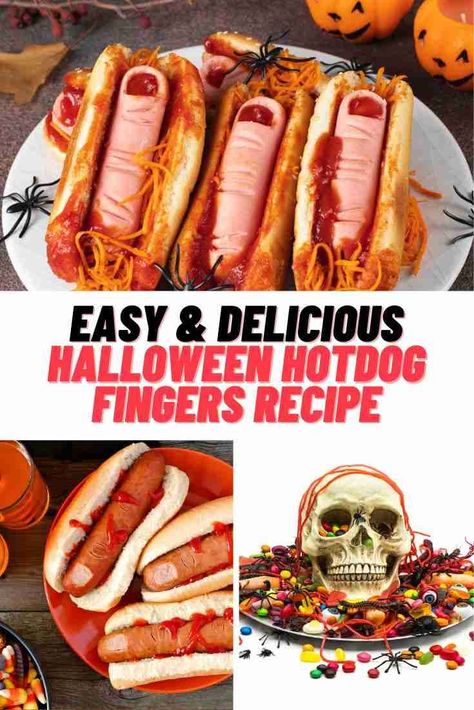 Hot Dog Halloween Fingers In Chili, Halloween Finger Hotdogs, Halloween Hotdogs Fingers, Finger Hotdogs Halloween, Halloween Hot Dogs Ideas, Hot Dog Fingers Halloween, Finger Hot Dogs Halloween, Halloween Hotdogs Ideas, Halloween Hot Dog Fingers