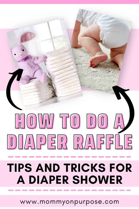 a fun idea for baby shower activities / games that people will want to take part in! A Diaper raffle is super fun for guests and works at a gender nuetral baby shower OR a gender reveal party - and it helps mom out so much by saving money on diapers. Any new mom WILL USE a ton of diapers for new baby, so keep this in mind when planning baby shower ideas! Baby Raffle Ideas, Stock Up Before Baby, Free Printable Diaper Raffle Tickets, Diaper Raffle Prizes Ideas, Butterbeer Cookies, Shower Activities, Shower Prizes, Gender Reveal Party Games, Baby Shower Prizes