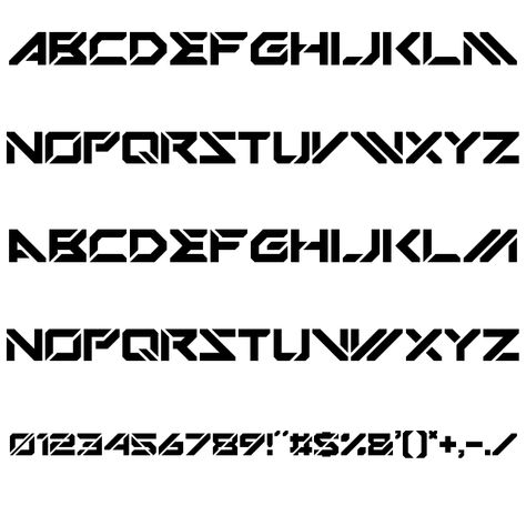 MECHSUIT FONT Future Font Design, Futuristic Lettering, Futuristic Typography Design, Cyberpunk Font, A Font Letter Design, Future Font, Font Logo Design, Alphabet Graffiti, Futuristic Typography