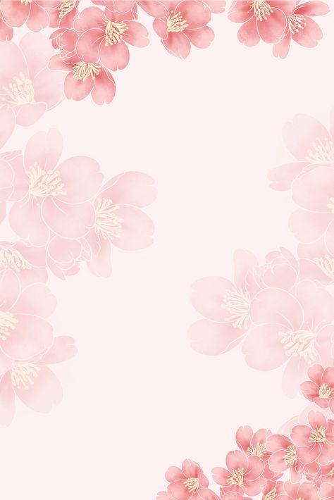 Background Images Floral, Background Of Flowers, Floweral Background Wallpapers, Background Floral Design, Cute Pink Flower Background, Light Flower Background, Card Background Aesthetic, Hd Pink Background, Beauty Background Design