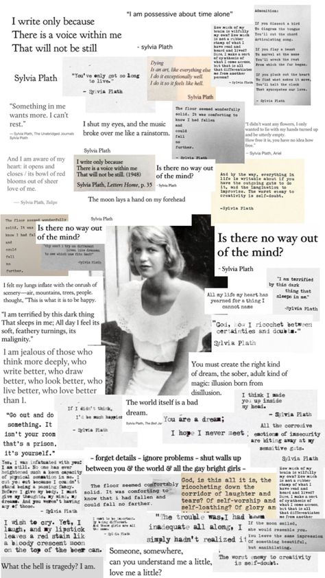 Writing Background Wallpaper, Writing Background, Sylvia Plath, Background Wallpaper, The Mind, Poetry, Writing, Collage