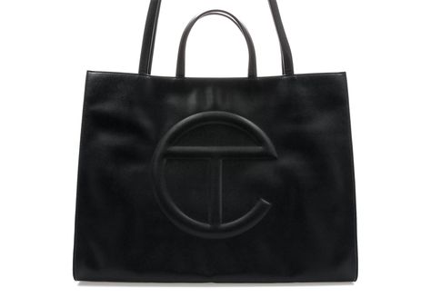 Large Telfar Bag, Telfar Shopping Bag, Telfar Bags, Telfar Bag, Bags Aesthetic, Hot Sneakers, Be Aware, Black Hardware, Large Bag