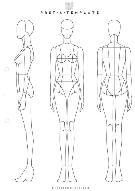 Another Female form for fashion Designs Fashion Illustration Template, Fashion Sketch Template, Fashion Design Inspiration, Fashion Mannequin, Fashion Figure Templates, Sketch Free, Human Body Drawing, Body Template, Fashion Design Template